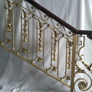 纯铜锻打楼梯样品款式6