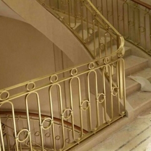 纯铜锻打楼梯款式3