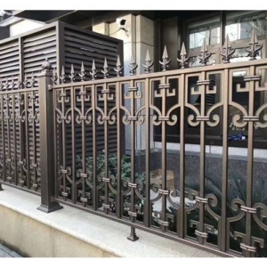 别墅庭院铝艺围栏院子铝艺护栏样式3