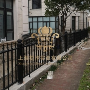 上海别墅庭院铝艺围栏护栏1