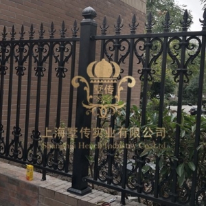 上海别墅庭院铝艺围栏护栏4